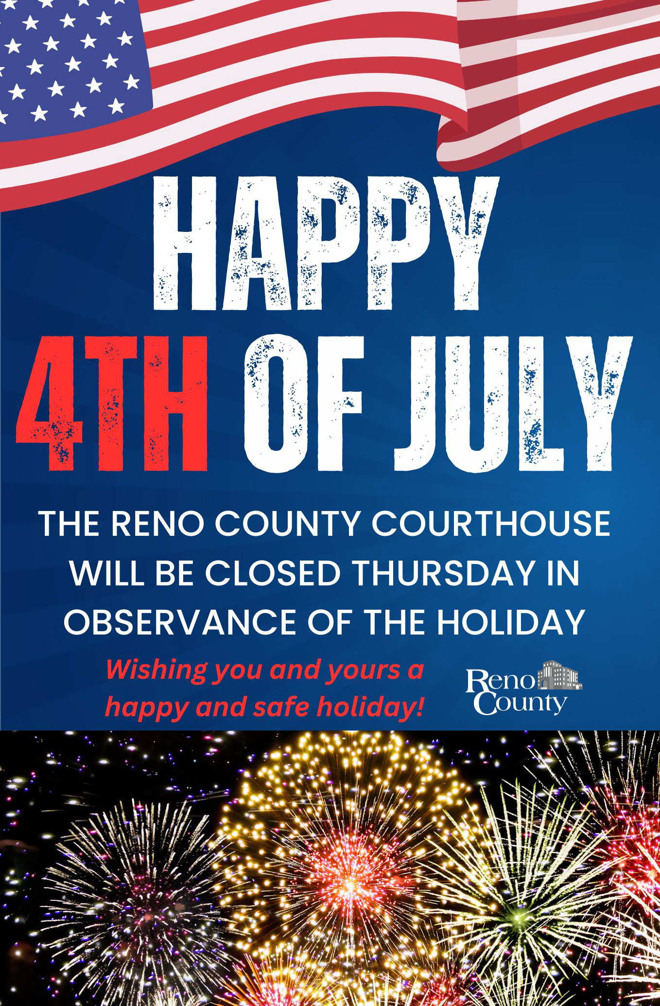 Wishing you and yours a safe and Happy 4th of July - News Image